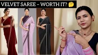 Velvet Sarees Review | Winter Wedding Saree Collection 2026