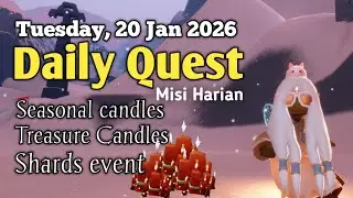 Sky Daily Quest today - Valley of Triumph 20 jan 2026 | Sky Children of the Light | Sandwichies Ch
