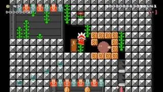 Kamek's Wizarding castle W4-4 ~ from NintenFan ~ SUPER MARIO MAKER Gameplay RAW