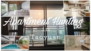 APARTMENT HUNTING IN TAIWAN | TAOYUAN| Prices Included | 台灣桃園的公寓狩獵價格已包括| TAQUEBEE
