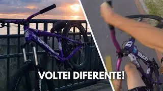 Voltei diferente… GRAU pela orla e minha pausa no YouTube