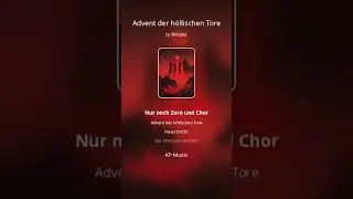 🎵 Advent der h&ouml;llischen Tore 🎶 2te Version #ballade #darkrock #mystisch #episch