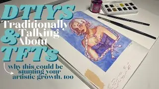 Painting a Traditional Draw This In Your Style & Talking About TFTs