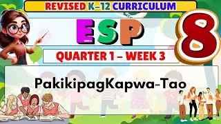 VALUES EDUCATION 8 QUARTER 1 WEEK 3 REVISED K-12 INTERPERSONALITY