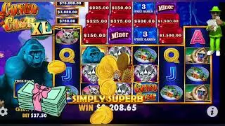Congo cash XL slot massive win SENSATIONAL money from BONUS
