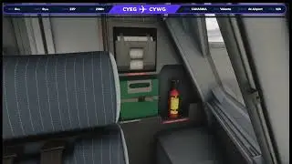 Canada Virtual Air-- Airbus A340 Certification Flight --  CYEG-CYWG