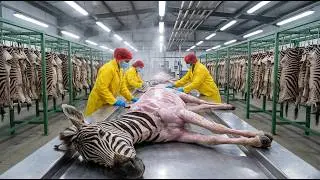 Inside Zebra Leather Factory: From Skin to $20.000 Luxury Jacket &ndash; Full Process