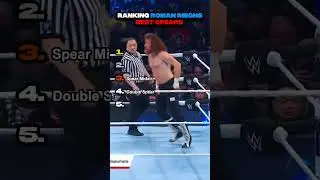 Ranking Roman Reigns BEST Spears Pt3