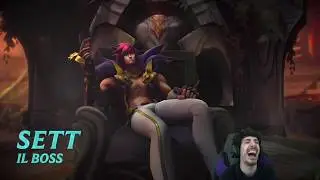Prima volta Sett in Ranked [Più react dello spotlight mio dio che cringe]
