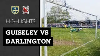 Guiseley 1-0 Darlington - Vanarama National League North - 2018/19