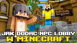 JAK ZROBIĆ NPC NA SERWERZE MINECRAFT