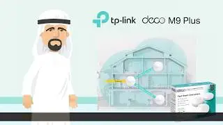 Deco M9 Plus AC2200 Smart Home Mesh Wi-Fi System