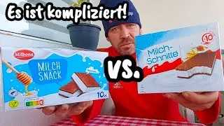 Kinder Milchschnitte vs. Milbona Milchsnack (Welche schmeckt besser?)