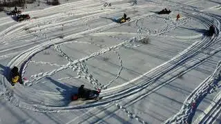 Snowmobile Practical skills
