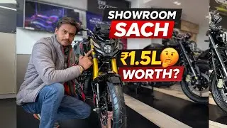 ₹1.5 Lakh ki Apache RTR 160 4V &ndash; Showroom Sach | Worth it?❌ #bike #bikelover #feed 