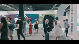 ESOF 2020 | Il videomapping del Gruppo Hera sulla ciminiera della centrale idrodinamica di Trieste