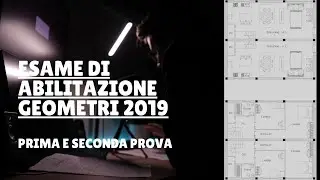 Esame abilitazione geometri 2019 - svolgimento e riflessioni