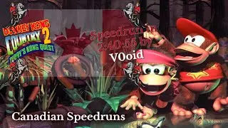 The Hardest Donkey Kong Country 2 - Canadian Speedrunner Showcase - GDQ Hotfix Speedruns