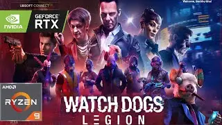 Watch Dogs Legion - Benchmark 4K RTX3090