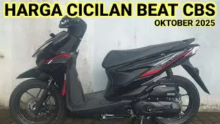 HARGA DP DAN CICILAN, HONDA BEAT CBS TERBARU OKTOBER 2025