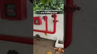 New Fire Hydrant Installation And Training Done.              Website - shreebalajifire.in