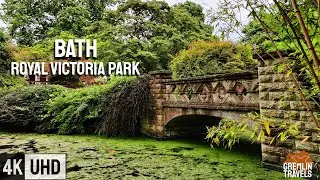 Bath, UK 🇬🇧 - Exploring Royal Victoria Park [4K]