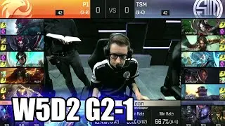 Phoenix1 vs TSM | Game 1 S6 NA LCS Summer 2016 Week 5 Day 2 | P1 vs TSM G1 W5D2 1080p