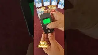 portable electronic luggage scale #scale #weightscale #weightmachine #tools #diy #instagood