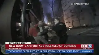 Police Release Bodycam Footage Of Nashville Explosion