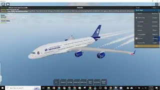 Roblox LeMonde Airlines Full Flight Airbus a380-800 (Economy) Munich to London Heathrow