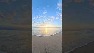 Relaxing Miami Sunrise 🌅 | Calm Ocean & Morning Vibes (4K) #4k #miami #oceanview