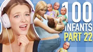 Can You Have Quadruplets In The Sims 4? | 100 BABY CHALLENGE SPEEDRUN | Part 22