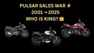 PULSAR Evolution & Sales WAR ⚡ 2001&ndash;2025 | 150 vs 180 vs 220 vs NS vs N Series vs RS 👑