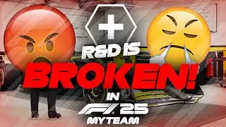 R&D in F1 25 MyTeam is BROKEN! EA need to fix CAR DEVELOPEMENT!