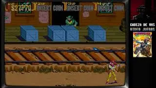 Sunset Riders (1992) Arcade - Gameplay - Cabeza de VHS