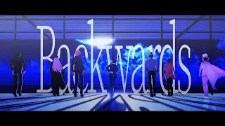「名探偵コナン MMD」Backwards