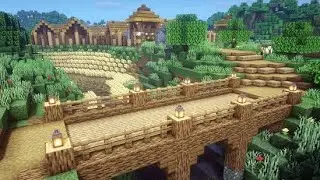 MINECRAFT - BRIDGE BUILD IN MINECRAFT EASY BRIDGE BUILD BY UNICE DELTAx | GAMING | UNICE DELTAx