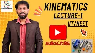 Lecture 1: Distance, Displacement, Speed & Velocity | Concepts + Numericals | Physics Made Easy