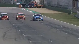 Mini Challenge Italia 2018. Race 1 Autodromo di Imola. Last Laps