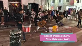 Street Drums Show, New Orleans