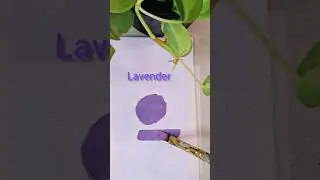How to get Lavender colour | acrylic colour mixing for Lavender | Getting Lavender with acrylics