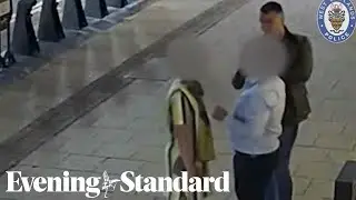 Dancing thief's fancy footwork caught on camera as he slyly steals &pound;9k Rolex