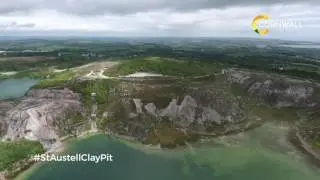 St Austell Clay Pit Drone