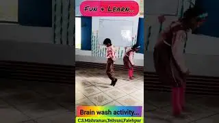 Brain wash activity|| Fun and Learn ||Indoor game #games #indoorgamesforkids