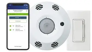 Leviton Smart Ceiling Mount Sensor (CMS) App Tutorial