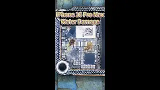 How to repair an iPhone 16 Pro Max Water Damage