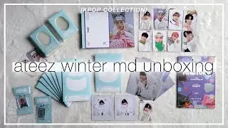ATEEZ Snowman Factory Winter MD Unboxing