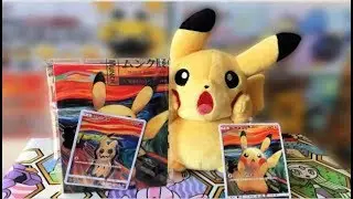 The MOST Terrified Pokemon Merch Ever! (Munch 'The Scream' Collection)
