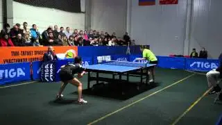 Valentina Sabitova - Solja Amelie ETTU CUP 2014/2015 (WOMEN)