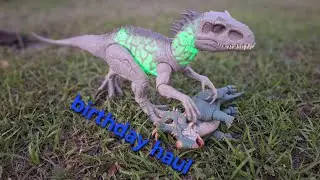 Birthday haul everything I got in my birthday Jurassic World